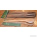 Bamboo Kitchen Tools Set of 6 W/ Free Bamboo Tongs. 12 H - B00G85J9BM